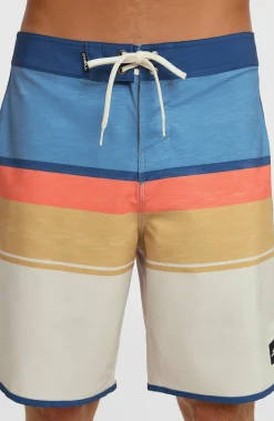 Homme O'Neill Boardshorts|Protection Anti-Uv-HommesBoardshort Lennox Scallop 19| Vert Mix