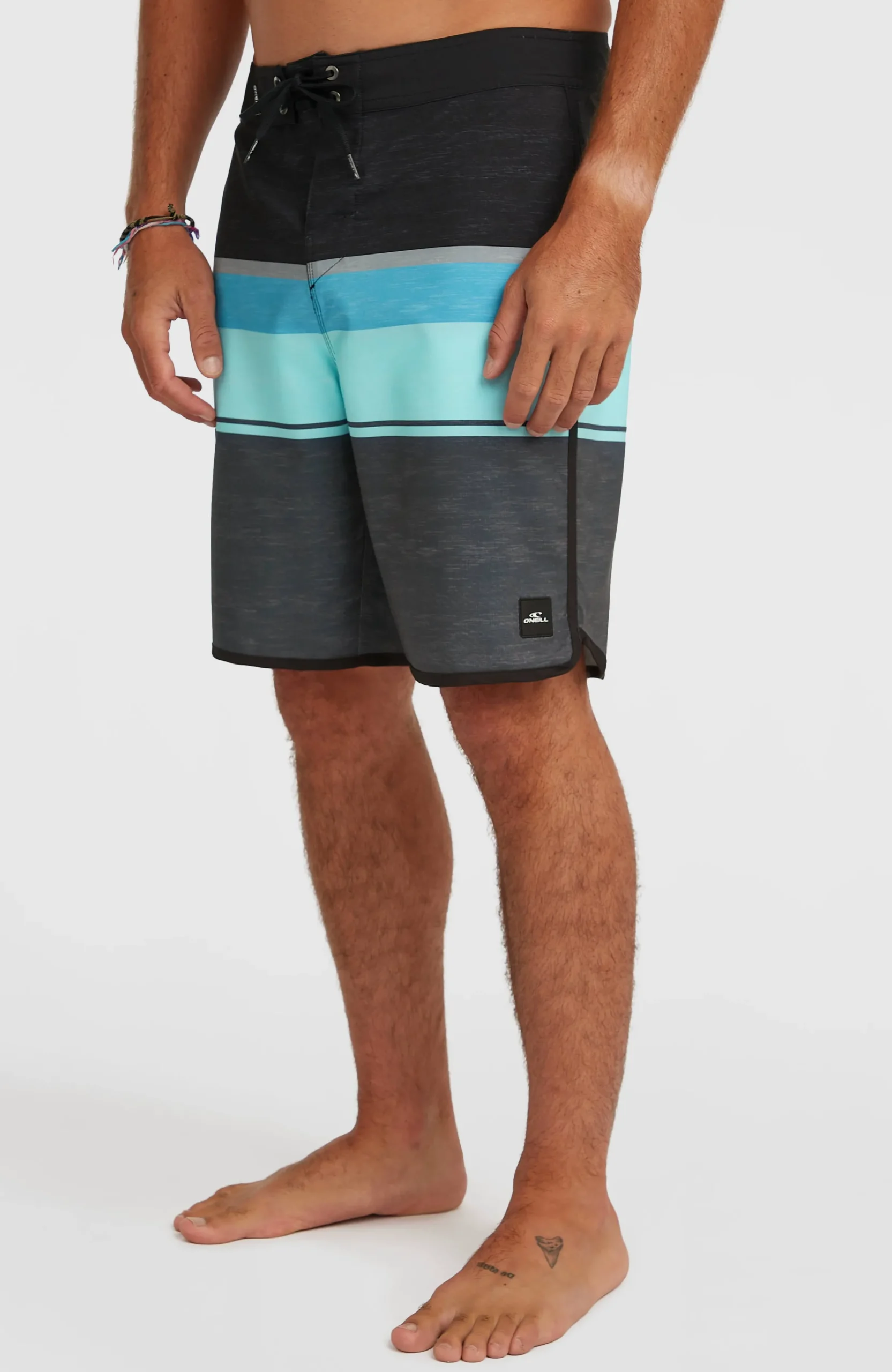 Homme O'Neill Boardshorts|Protection Anti-Uv-HommesBoardshort Lennox Scallop 19| Gris Mix