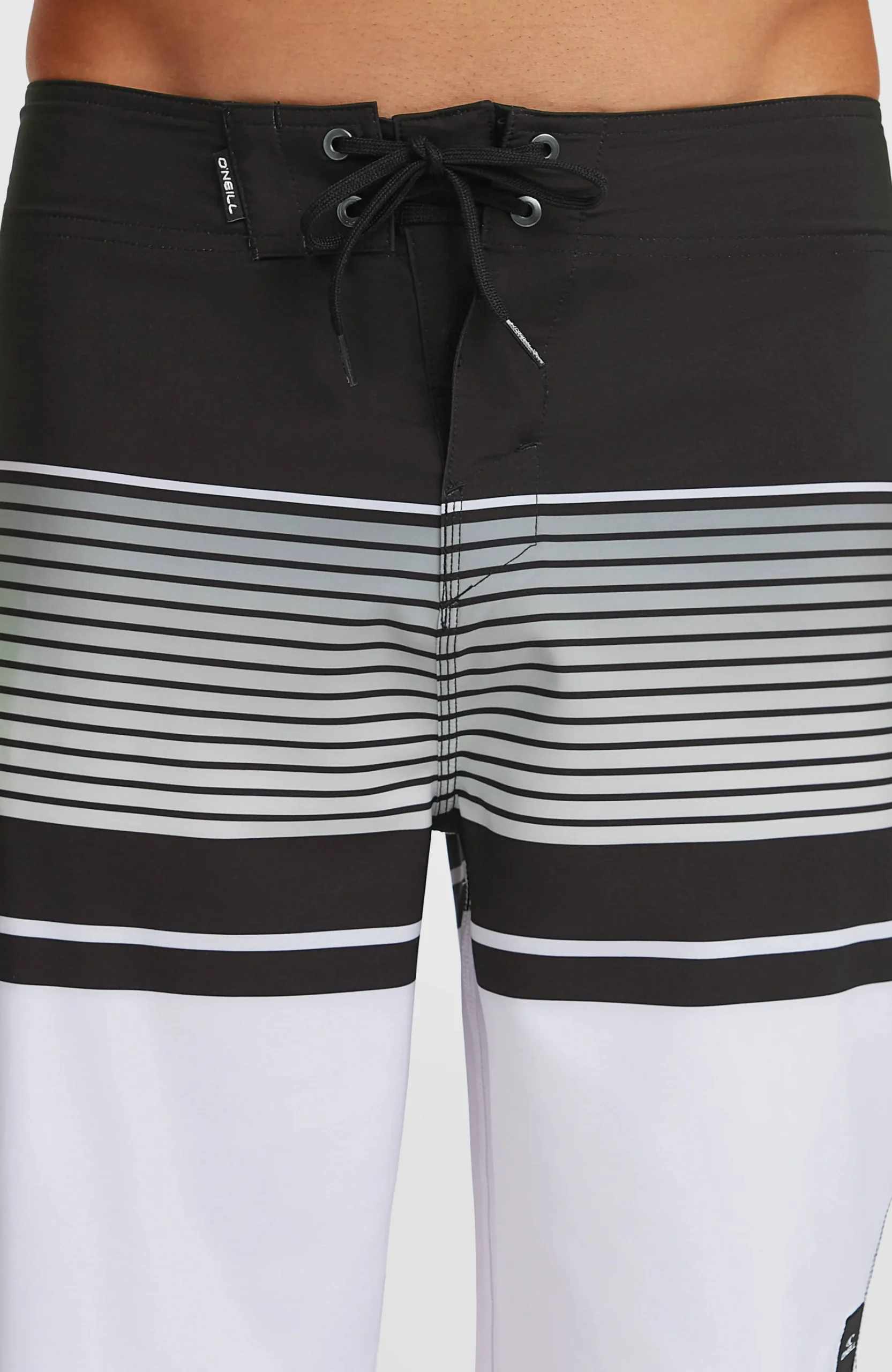 Homme O'Neill Boardshorts|Protection Anti-Uv-HommesBoardshort Lennox Stripe 21| Blanc Mix