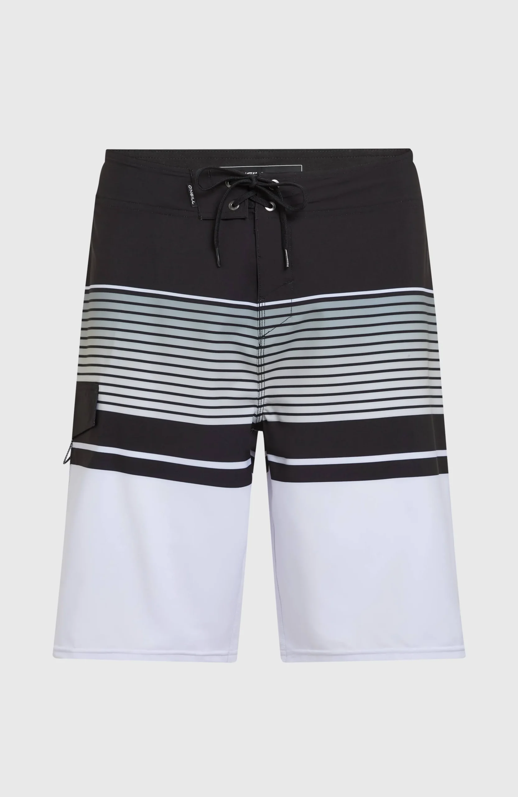 Homme O'Neill Boardshorts|Protection Anti-Uv-HommesBoardshort Lennox Stripe 21| Blanc Mix