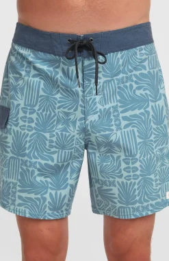 Homme O'Neill Boardshorts|Protection Anti-Uv-HommesBoardshort Lineup 18| Bleu Mix
