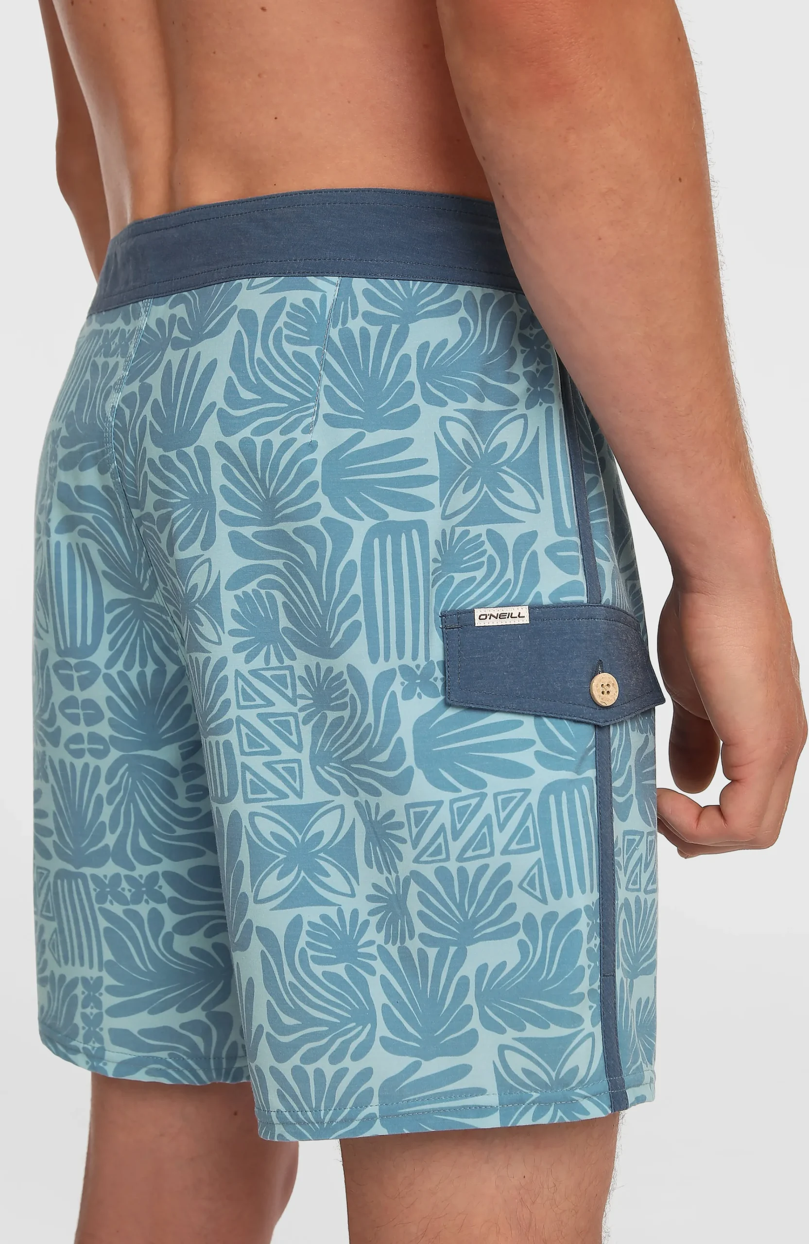 Homme O'Neill Boardshorts|Protection Anti-Uv-HommesBoardshort Lineup 18| Bleu Mix