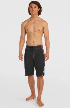 Homme O'Neill Boardshorts|Protection Anti-Uv-HommesBoardshort Superfreak Re-Issue Y2K 22| Noir Mix