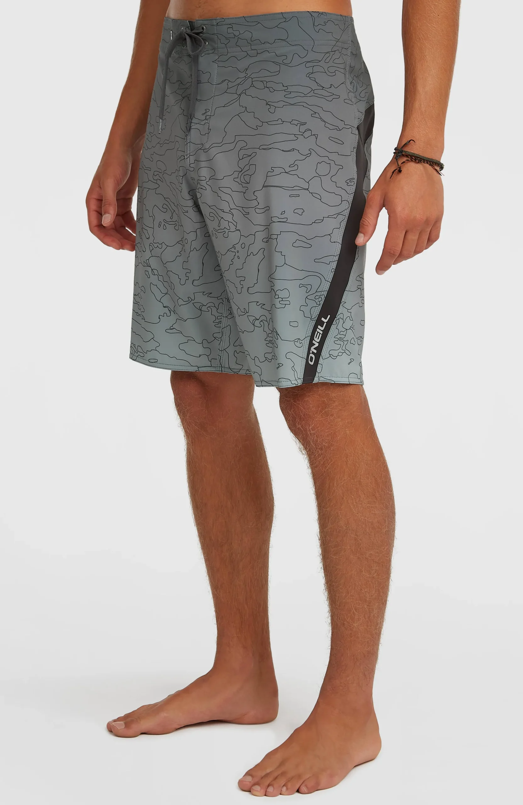 Homme O'Neill Boardshorts|Protection Anti-Uv-HommesBoardshort Superfreak Mysto 20| Gris Mix