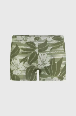 Enfant O'Neill Protection Anti-Uv-HommesBoxer Essentials Floral| Vert