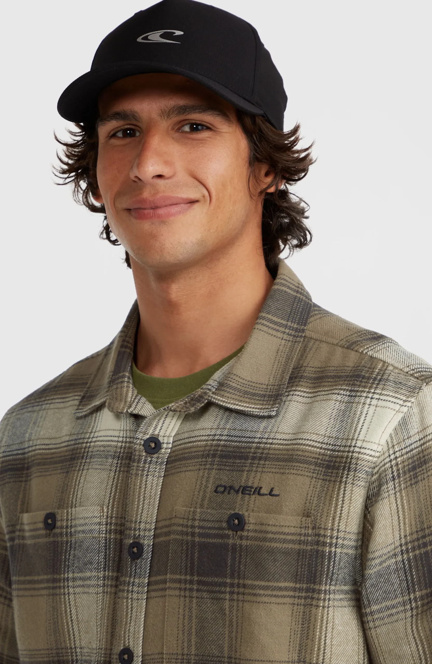 Homme O'Neill Tops & Chemises|Protection Anti-Uv-HommesChemise en flanelle Check| Brun