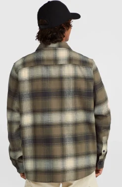 Homme O'Neill Tops & Chemises|Protection Anti-Uv-HommesChemise en flanelle Check| Brun