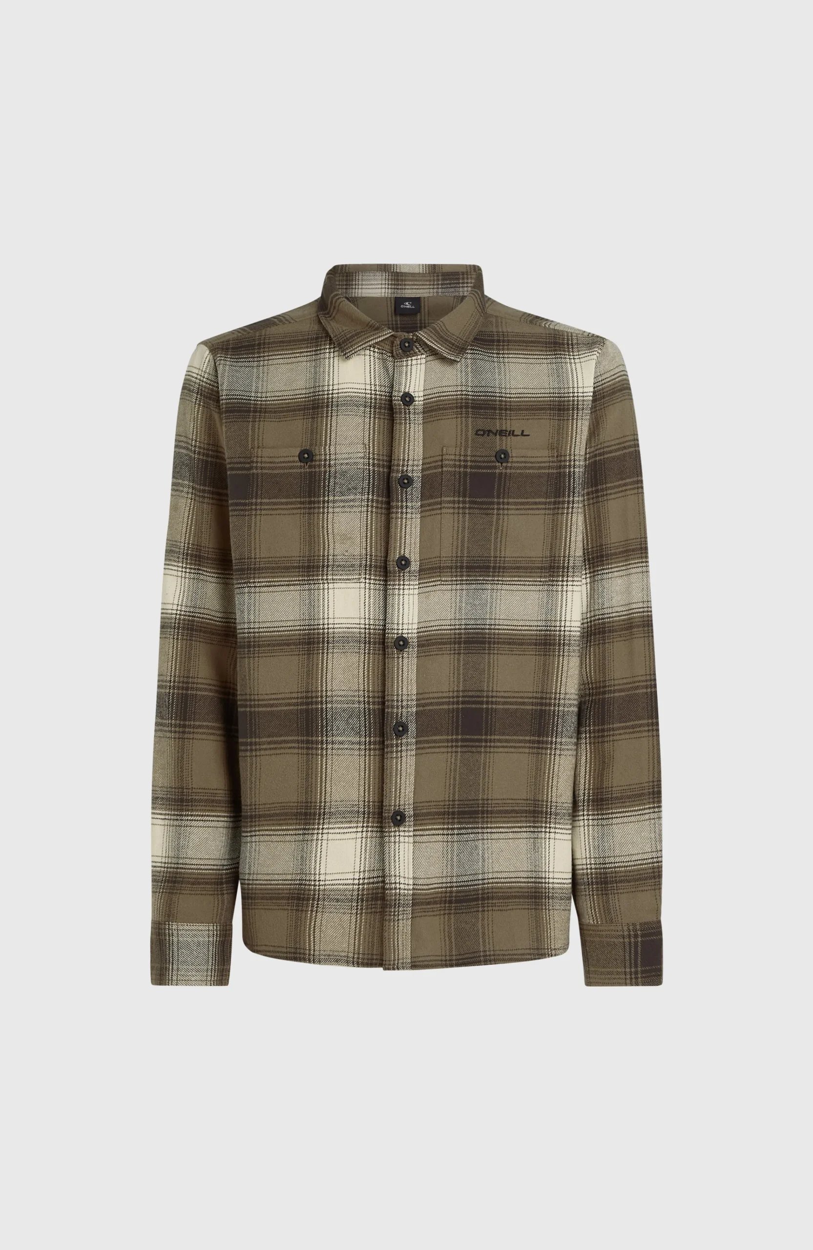 Homme O'Neill Tops & Chemises|Protection Anti-Uv-HommesChemise en flanelle Check| Brun