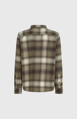 Homme O'Neill Tops & Chemises|Protection Anti-Uv-HommesChemise en flanelle Check| Brun