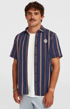 Homme O'Neill Tops & Chemises|Protection Anti-Uv-HommesChemise jacquard O'Riginals| Bleu