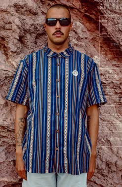 Homme O'Neill Tops & Chemises|Protection Anti-Uv-HommesChemise jacquard O'Riginals| Bleu