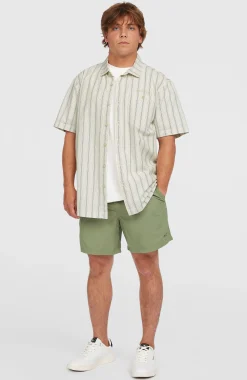 Homme O'Neill Tops & Chemises|Protection Anti-Uv-HommesChemise Jacquard Stripe| Beige