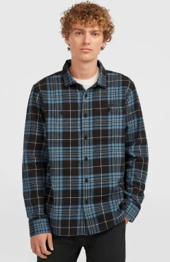 Homme O'Neill Tops & Chemises|Protection Anti-Uv-HommesChemise Must-Have en flanelle| Bleu
