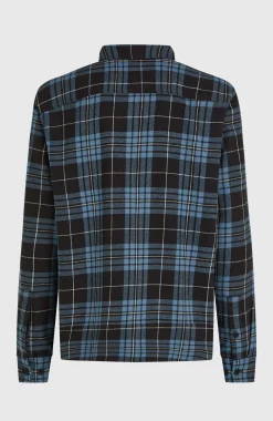 Homme O'Neill Tops & Chemises|Protection Anti-Uv-HommesChemise Must-Have en flanelle| Bleu