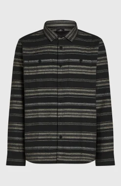 Homme O'Neill Tops & Chemises|Protection Anti-Uv-HommesChemise Must-Have en flanelle| Noire
