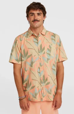 Homme O'Neill Tops & Chemises|Protection Anti-Uv-HommesChemise Print| Orange
