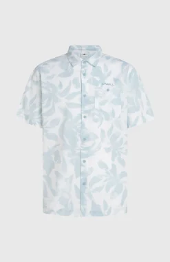 Homme O'Neill Tops & Chemises|Protection Anti-Uv-HommesChemise Print| Blanc