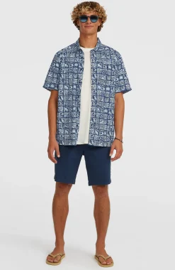 Homme O'Neill Tops & Chemises|Protection Anti-Uv-HommesChemise Print| Bleu Mix