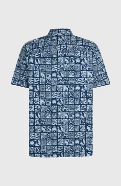 Homme O'Neill Tops & Chemises|Protection Anti-Uv-HommesChemise Print| Bleu Mix