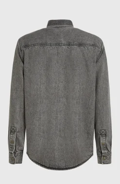 Homme O'Neill Tops & Chemises|Protection Anti-Uv-HommesChemise O'Riginals en jean| Noire