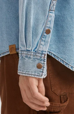 Homme O'Neill Tops & Chemises|Protection Anti-Uv-HommesChemise O'Riginals en jean| Bleu