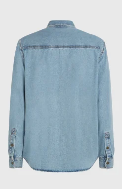 Homme O'Neill Tops & Chemises|Protection Anti-Uv-HommesChemise O'Riginals en jean| Bleu