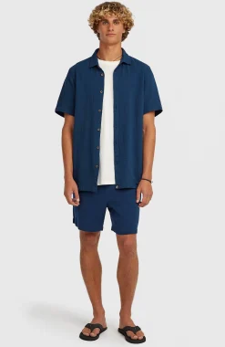 Homme O'Neill Tops & Chemises|Protection Anti-Uv-HommesChemise O'Riginals Structure| Bleu
