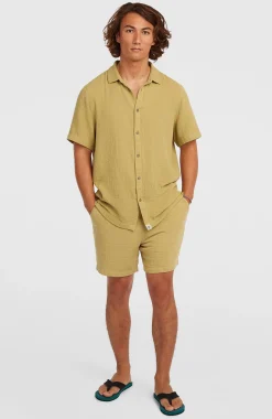 Homme O'Neill Tops & Chemises|Protection Anti-Uv-HommesChemise O'Riginals Structure| Beige