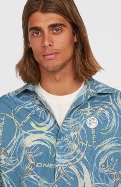 Homme O'Neill Tops & Chemises|Protection Anti-Uv-HommesChemise O'Riginals UPF 50+ à manches courtes| Bleu