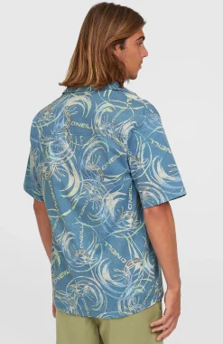 Homme O'Neill Tops & Chemises|Protection Anti-Uv-HommesChemise O'Riginals UPF 50+ à manches courtes| Bleu