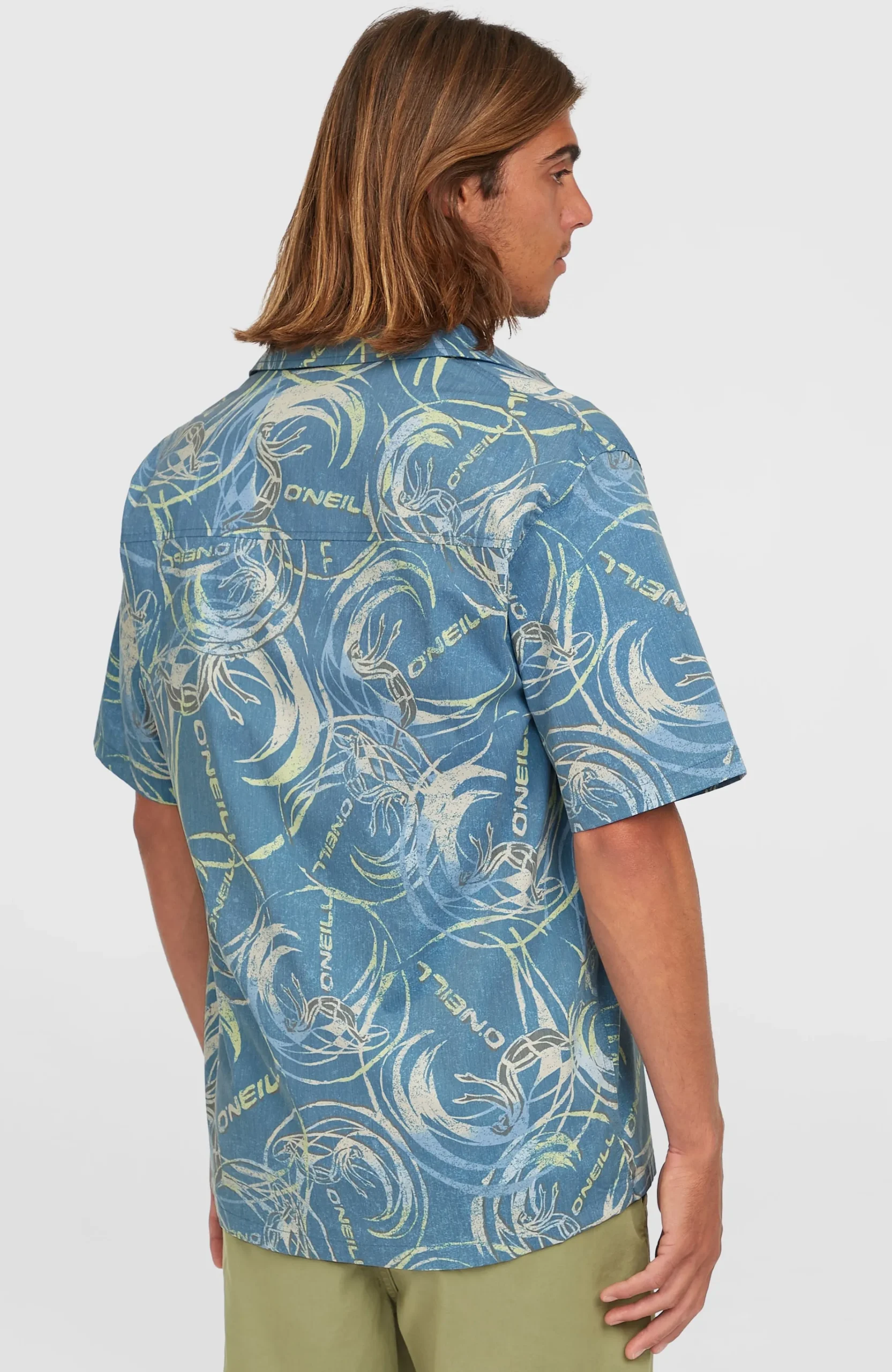 Homme O'Neill Tops & Chemises|Protection Anti-Uv-HommesChemise O'Riginals UPF 50+ à manches courtes| Bleu