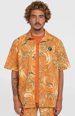 Homme O'Neill Tops & Chemises|Protection Anti-Uv-HommesChemise O'Riginals UPF 50+ à manches courtes| Orange