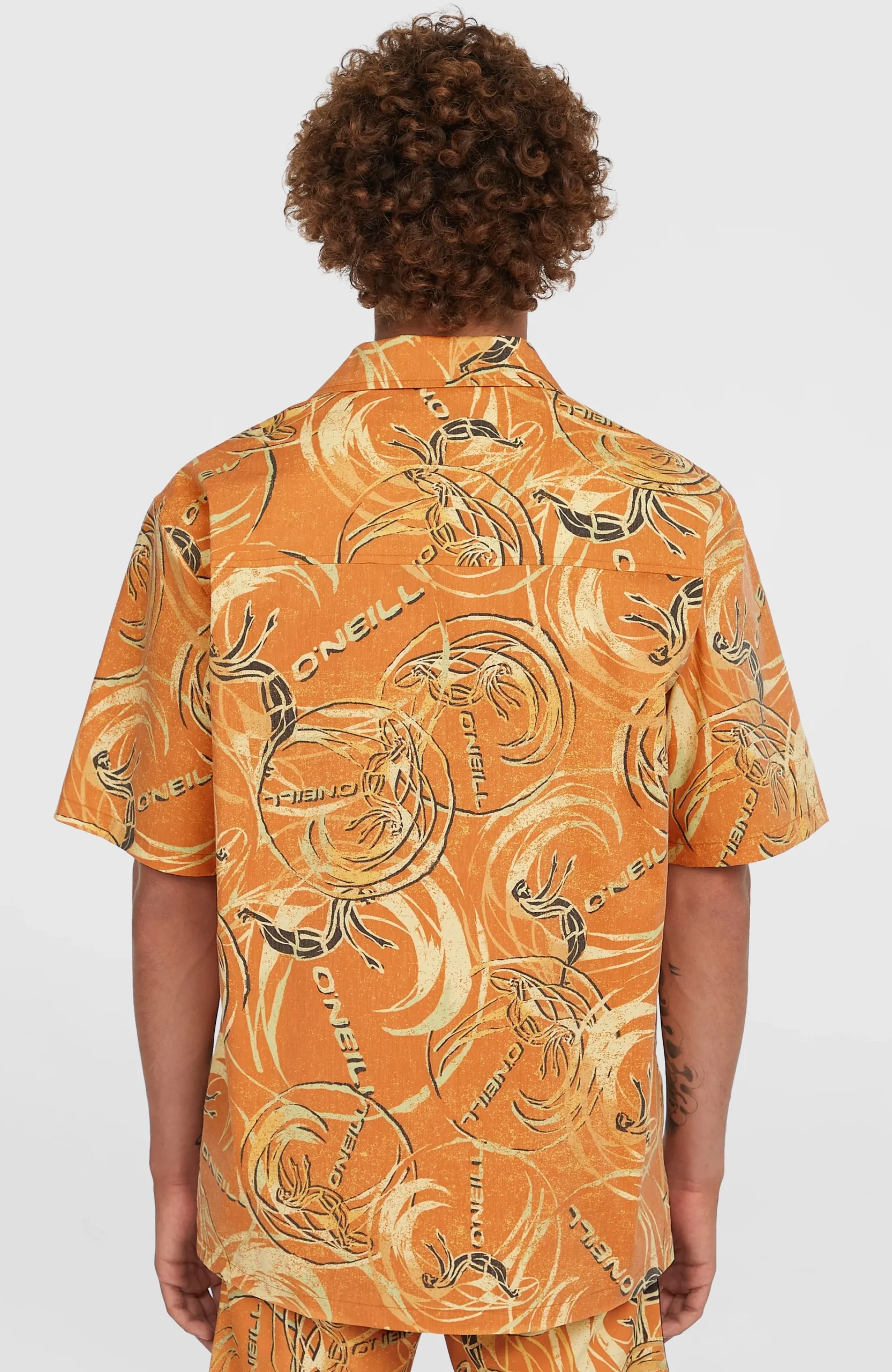Homme O'Neill Tops & Chemises|Protection Anti-Uv-HommesChemise O'Riginals UPF 50+ à manches courtes| Orange