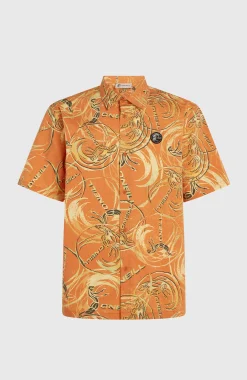 Homme O'Neill Tops & Chemises|Protection Anti-Uv-HommesChemise O'Riginals UPF 50+ à manches courtes| Orange