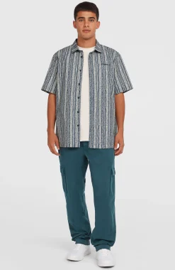 Homme O'Neill Tops & Chemises|Protection Anti-Uv-HommesChemise Print| Bleu