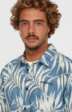 Homme O'Neill Tops & Chemises|Protection Anti-Uv-HommesChemise Print| Bleu