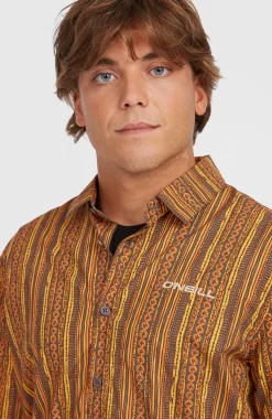 Homme O'Neill Tops & Chemises|Protection Anti-Uv-HommesChemise Print| Orange