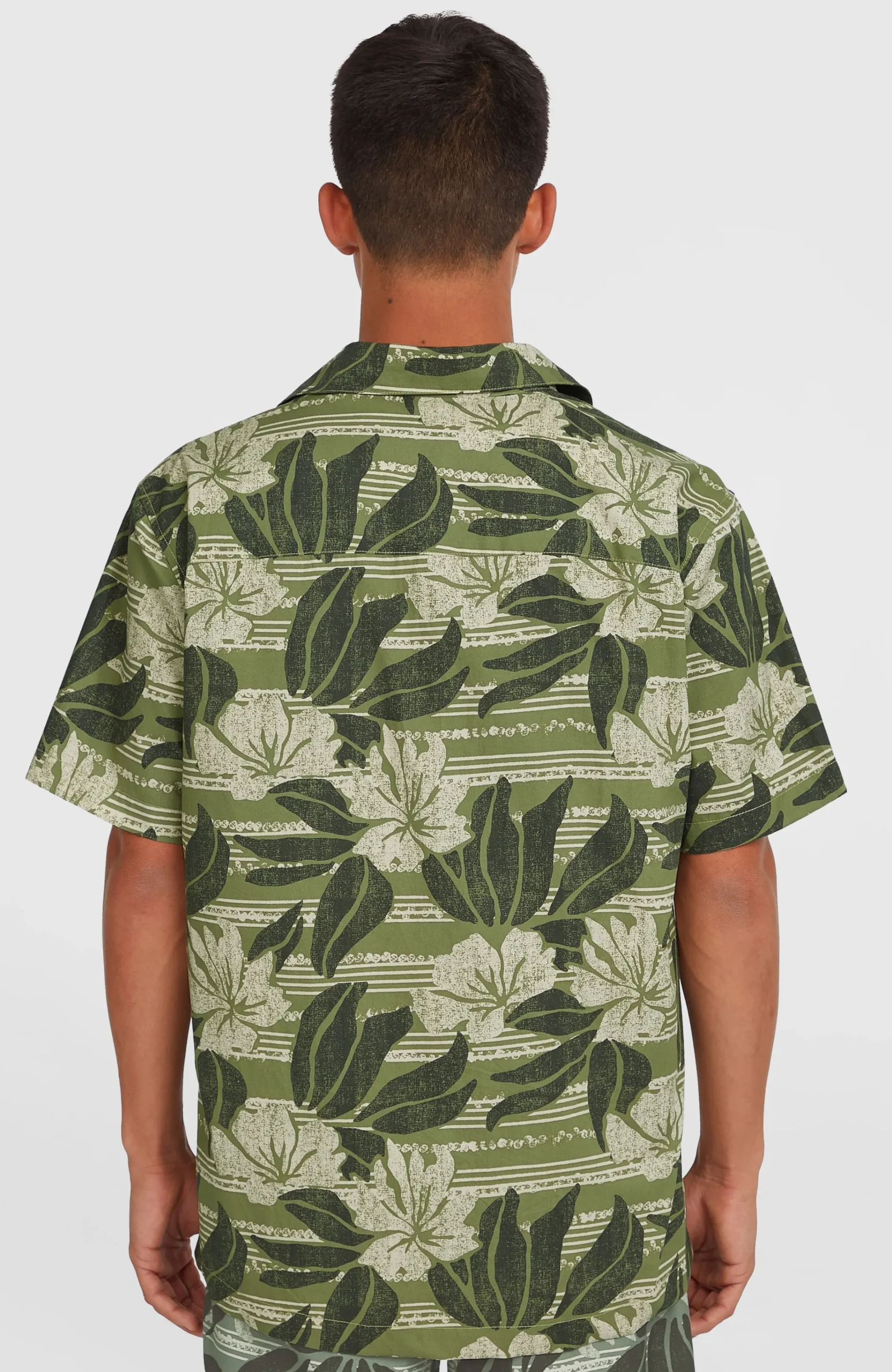 Homme O'Neill Tops & Chemises|Protection Anti-Uv-HommesChemise Print| Vert