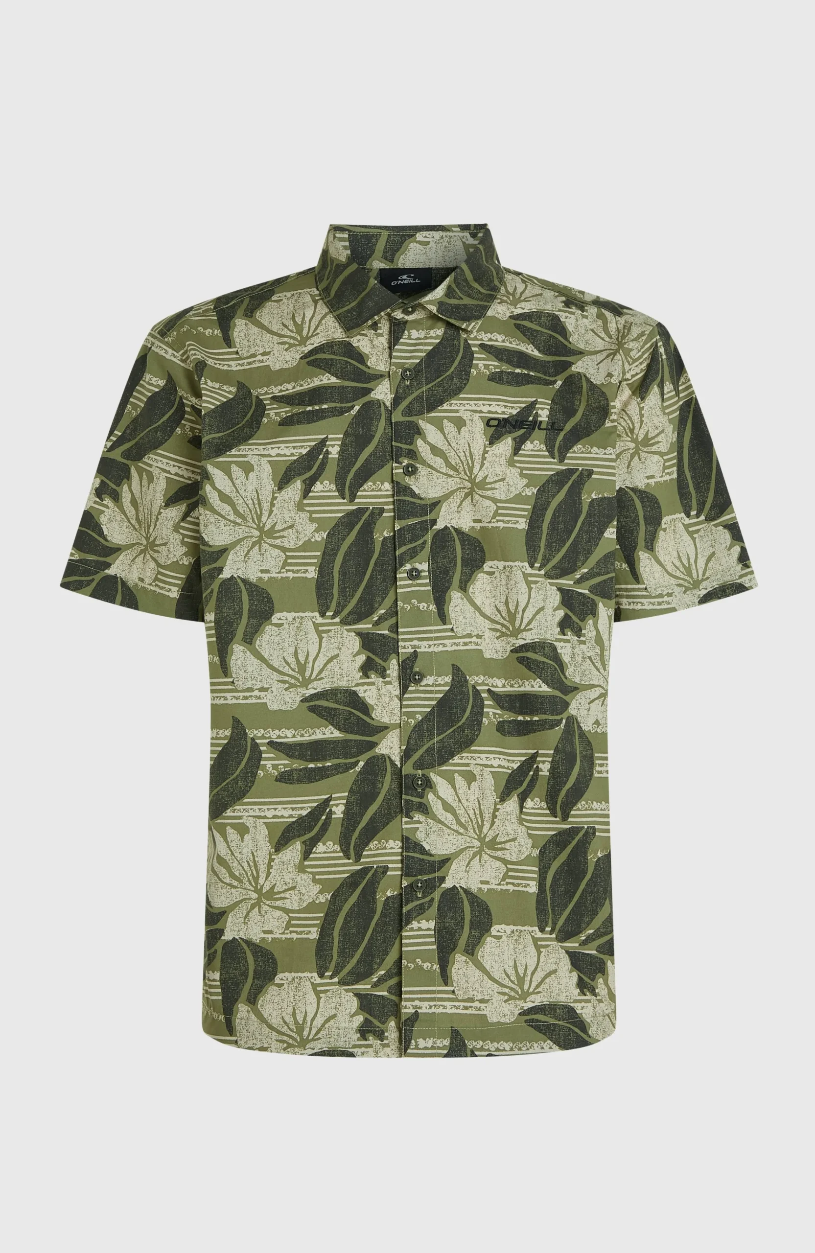 Homme O'Neill Tops & Chemises|Protection Anti-Uv-HommesChemise Print| Vert