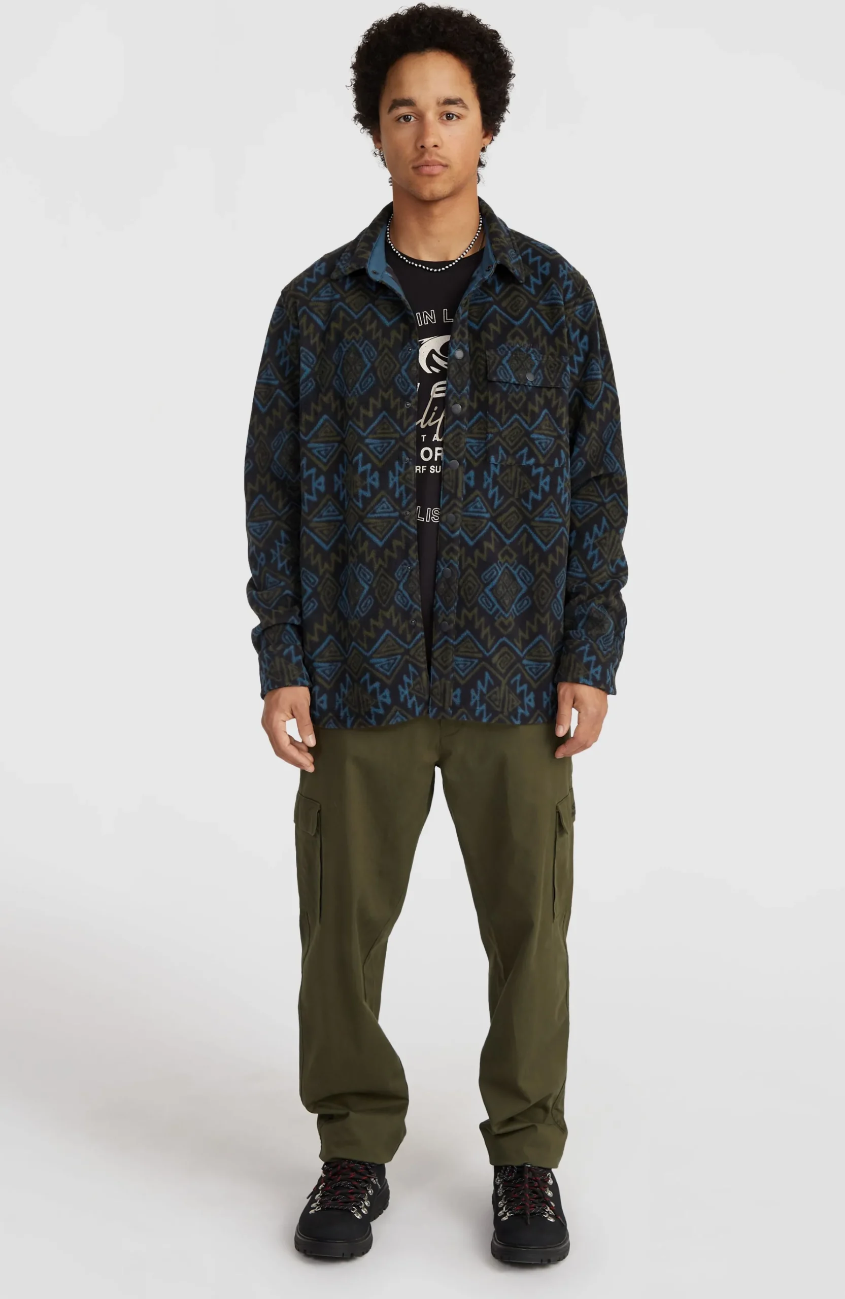 Homme O'Neill Polaires|Polaires & Sous-Couches-HommesChemise Superfleece| Noire