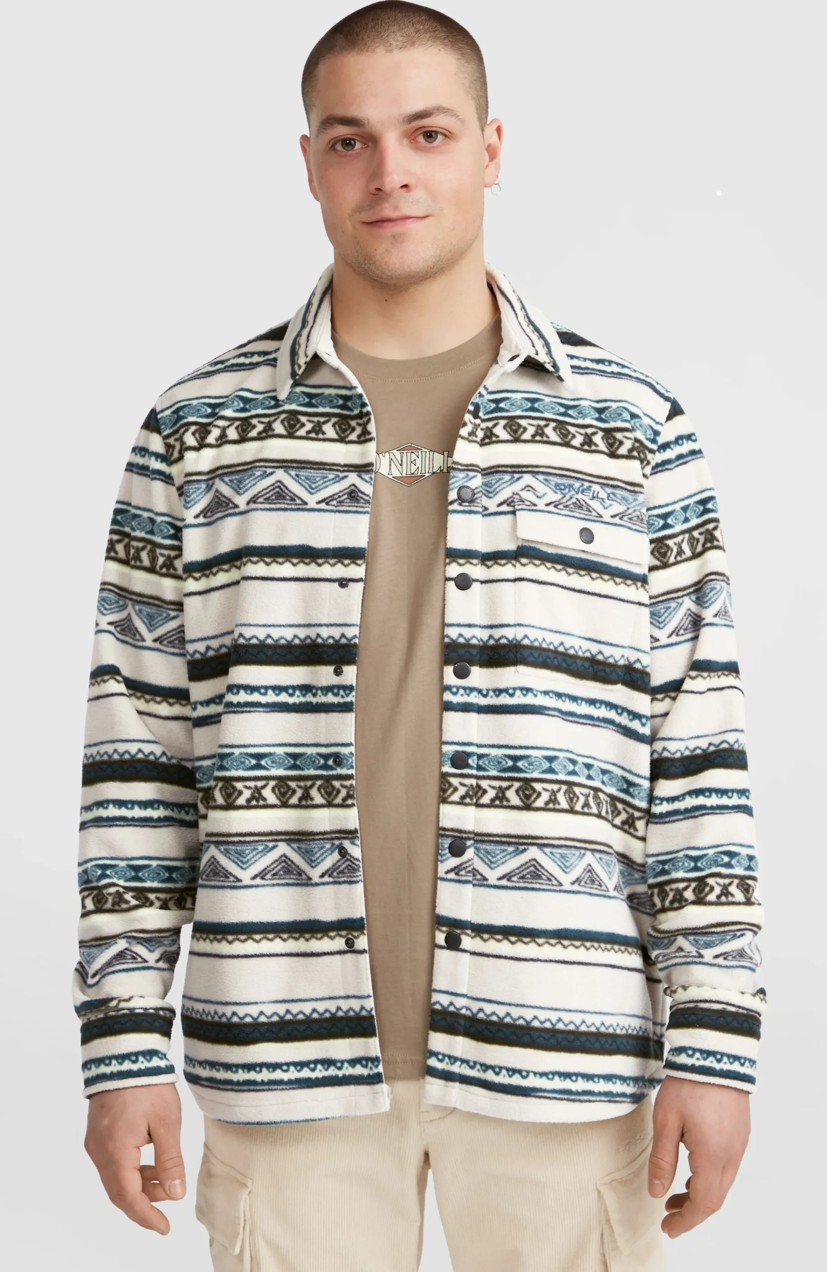 Homme O'Neill Polaires|Polaires & Sous-Couches-HommesChemise Superfleece| Gris