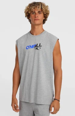 Homme O'Neill T-Shirts|Protection Anti-Uv-HommesDébardeur Essentials 90s Graphic| Gris