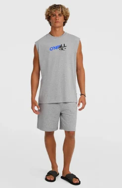 Homme O'Neill T-Shirts|Protection Anti-Uv-HommesDébardeur Essentials 90s Graphic| Gris