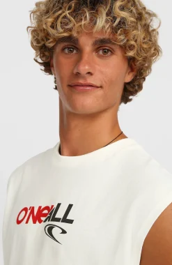 Homme O'Neill T-Shirts|Protection Anti-Uv-HommesDébardeur Essentials 90s Graphic| Blanc