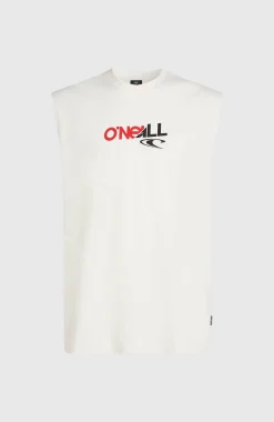 Homme O'Neill T-Shirts|Protection Anti-Uv-HommesDébardeur Essentials 90s Graphic| Blanc