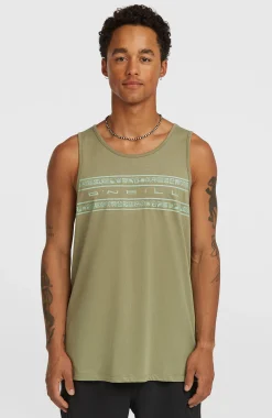 Homme O'Neill T-Shirts|Protection Anti-Uv-HommesDébardeur Graphic| Vert
