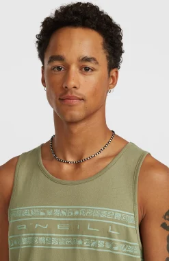 Homme O'Neill T-Shirts|Protection Anti-Uv-HommesDébardeur Graphic| Vert