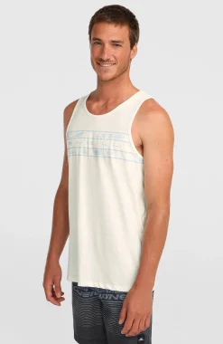 Homme O'Neill T-Shirts|Protection Anti-Uv-HommesDébardeur Graphic| Blanc