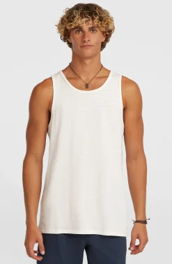 Homme O'Neill T-Shirts|Protection Anti-Uv-HommesDébardeur Slub | Blanc