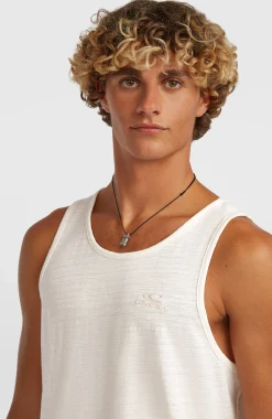 Homme O'Neill T-Shirts|Protection Anti-Uv-HommesDébardeur Slub | Blanc